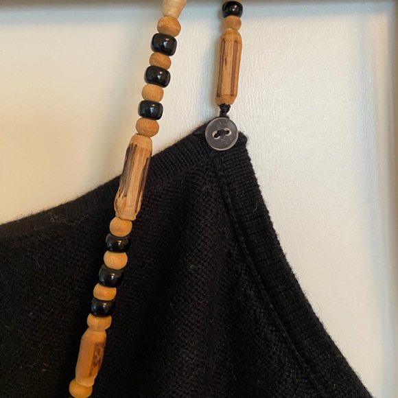 Ralph Lauren vintage knit wooden bead strap cami - Picture 4 of 4